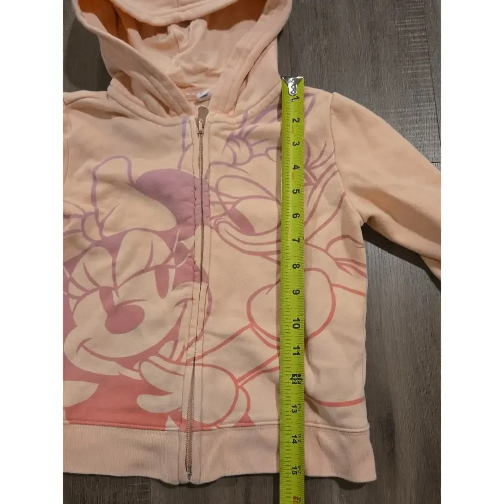 Gap Disney Minnie Mouse & Daisy Zip Hoodie Leggin Set Toddler Size 5T Sweatshirt